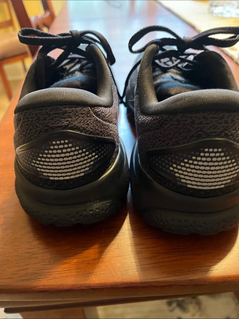 Brooks Ghost 16 Black and Gray Running Shoe